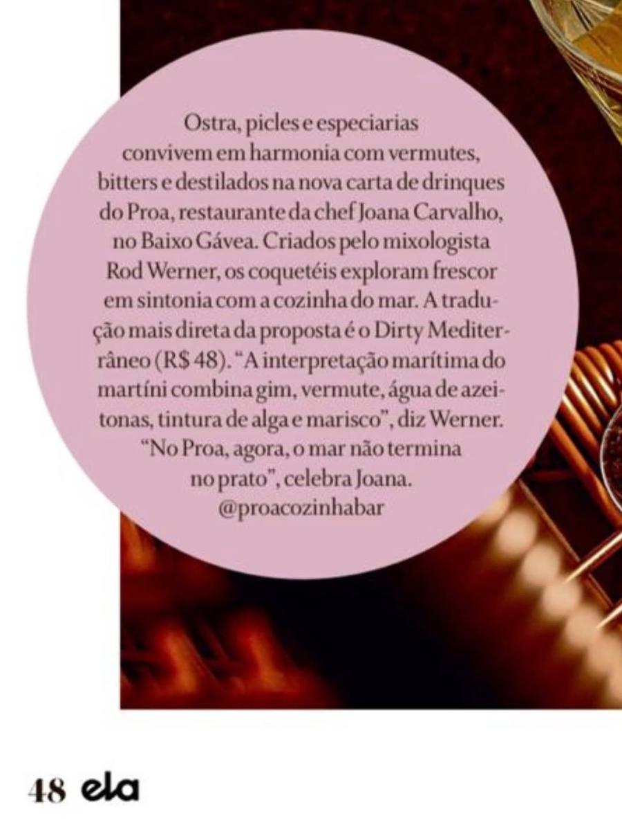 Proa Cozinha Bar